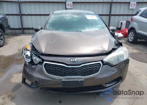 2014 Kia Forte Ex из США, поврежденный, VIN KNAFX5A87E5244713
